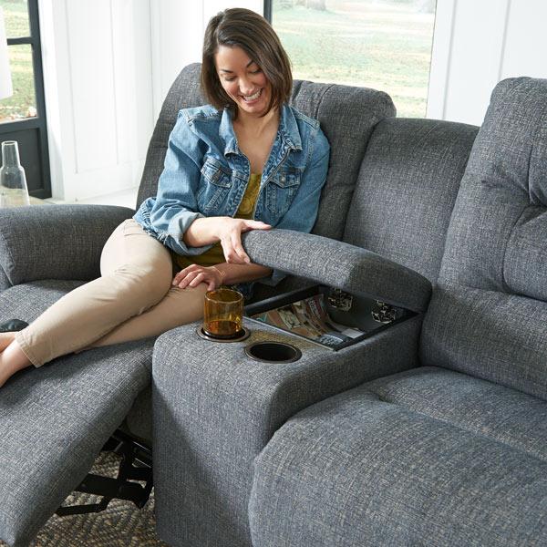 UNITY COLLECTION LEATHER RECLINING SOFA- S730CA4 - Watson's 87 Furniture (Middlefield,OH)