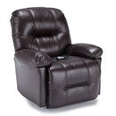 ZAYNAH LEATHER SPACE SAVER RECLINER- 9MW24LV