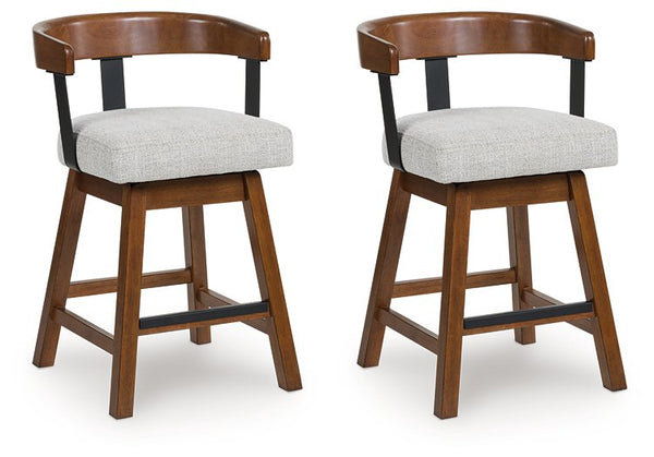 Ralene Counter Height Barstool (Set of 2) - Watson's 87 Furniture (Middlefield,OH)
