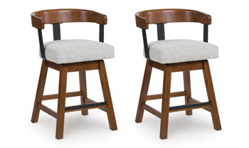 Ralene Counter Height Barstool (Set of 2) - Watson's 87 Furniture (Middlefield,OH)