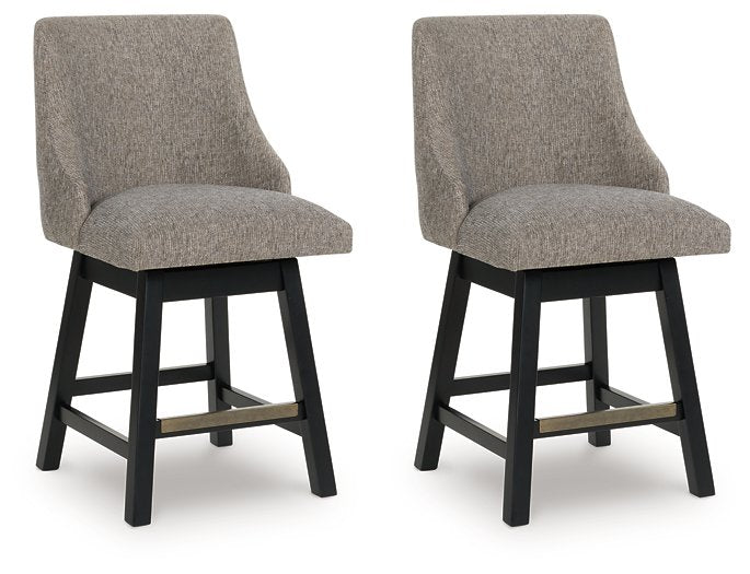 Neymorton Counter Height Barstool (Set of 2) - Watson's 87 Furniture (Middlefield,OH)