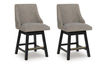 Neymorton Counter Height Barstool (Set of 2) - Watson's 87 Furniture (Middlefield,OH)