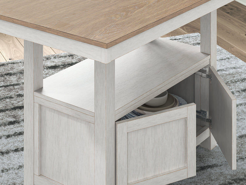 Purlaney Counter Height Dining Table - Watson's 87 Furniture (Middlefield,OH)