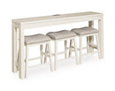 Robbinsdale Counter Height Dining Table and 3 Barstools Set