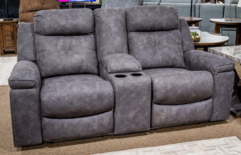 Brysonview Reclining Loveseat with Console - Watson's 87 Furniture (Middlefield,OH)