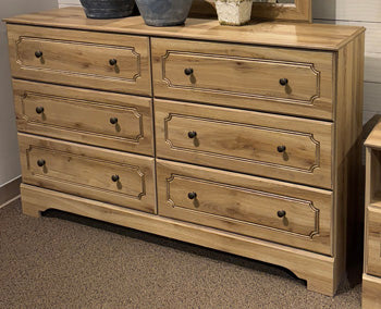 Aleaport Dresser and Mirror - Watson's 87 Furniture (Middlefield,OH)
