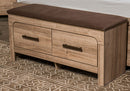 Kinlanni Bedroom Storage Bench - Watson's 87 Furniture (Middlefield,OH)