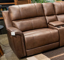 Bleckley Power Reclining Sectional Loveseat - Watson's 87 Furniture (Middlefield,OH)