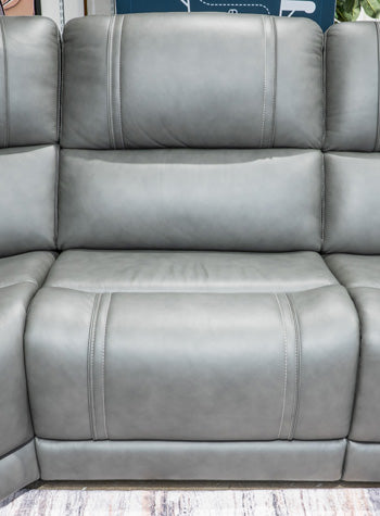 5Z - Pittson Power Sectional Reclining Sofa - Watson's 87 Furniture (Middlefield,OH)