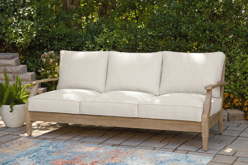 Carter Hall Outdoor Sofa with Cushion - Watson's 87 Furniture (Middlefield,OH)
