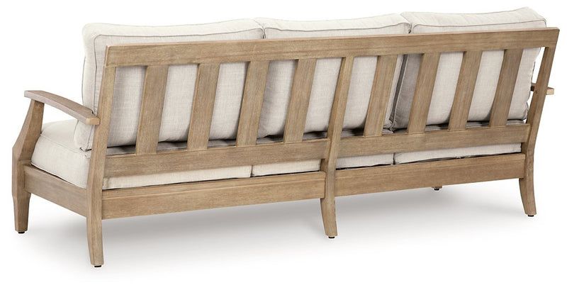 Carter Hall Outdoor Sofa with Cushion - Watson's 87 Furniture (Middlefield,OH)