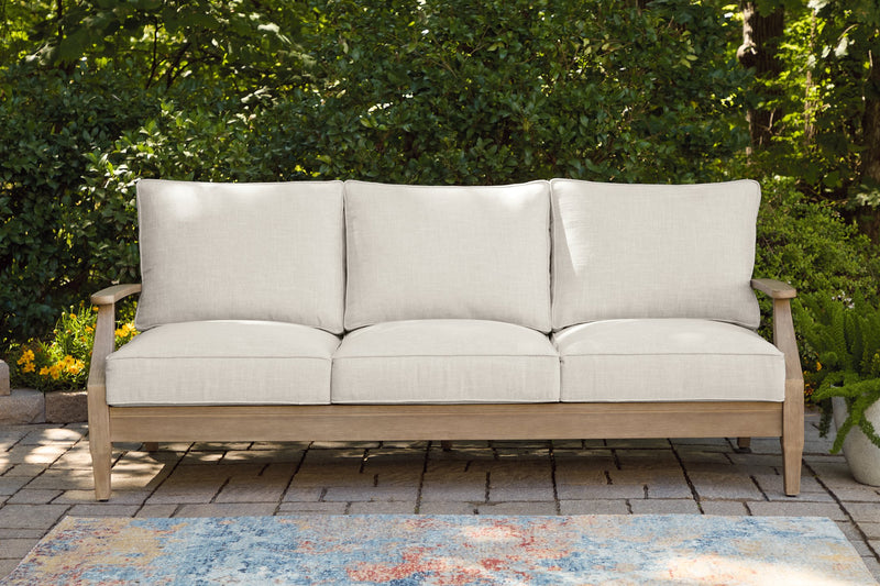 Carter Hall Outdoor Sofa with Cushion - Watson's 87 Furniture (Middlefield,OH)