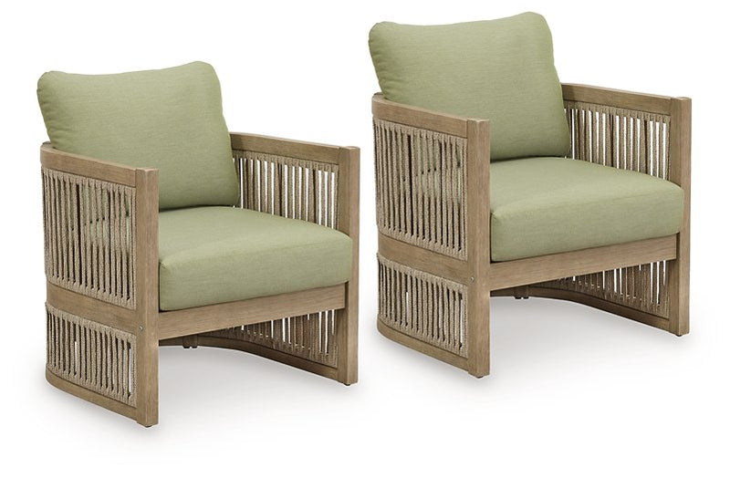 Serena Shores Outdoor Lounge Chair (Set of 2) - Watson's 87 Furniture (Middlefield,OH)