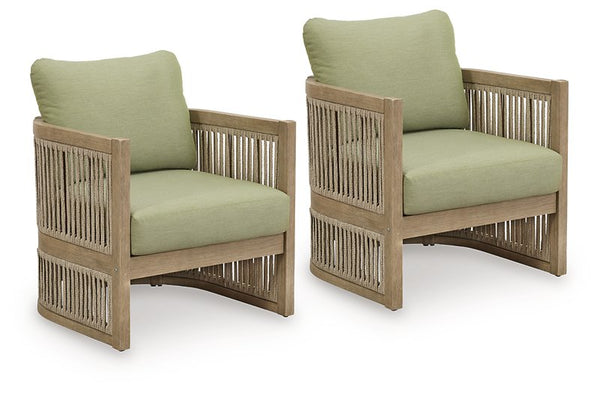 Serena Shores Outdoor Lounge Chair (Set of 2) - Watson's 87 Furniture (Middlefield,OH)