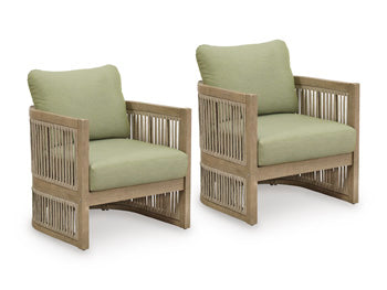 Serena Shores Outdoor Lounge Chair (Set of 2) - Watson's 87 Furniture (Middlefield,OH)