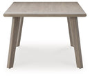 Cliff Trails Outdoor Dining Table - Watson's 87 Furniture (Middlefield,OH)