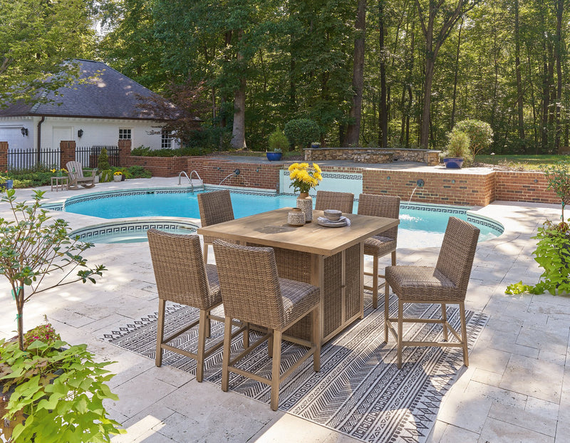 Walton Bridge Outdoor Dining Set - Watson's 87 Furniture (Middlefield,OH)