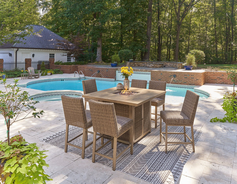 Walton Bridge Outdoor Dining Set - Watson's 87 Furniture (Middlefield,OH)
