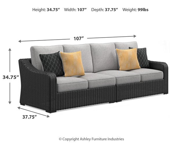 Beachcroft Outdoor Sectional - Watson's 87 Furniture (Middlefield,OH)