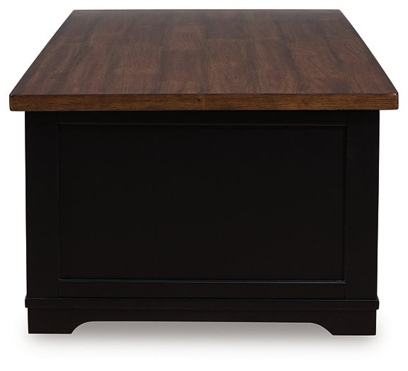 Wildenauer Lift-Top Coffee Table - Watson's 87 Furniture (Middlefield,OH)
