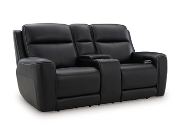 5Z-Relaxation Power Reclining Loveseat with Console - Watson's 87 Furniture (Middlefield,OH)
