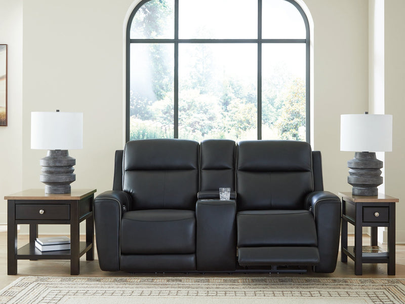 5Z-Relaxation Power Reclining Loveseat with Console - Watson's 87 Furniture (Middlefield,OH)
