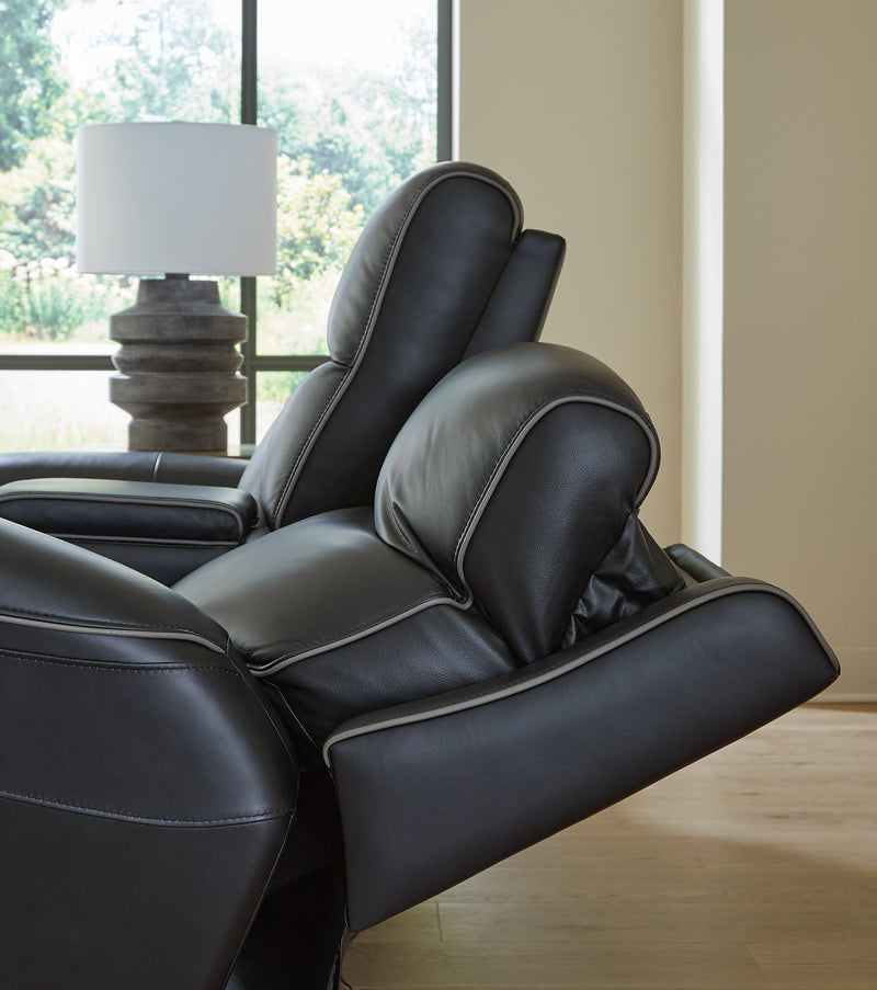 5Z-Relaxation Power Reclining Loveseat with Console - Watson's 87 Furniture (Middlefield,OH)