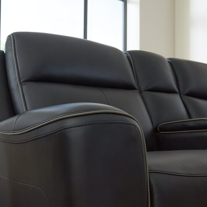 5Z-Relaxation Power Reclining Loveseat with Console - Watson's 87 Furniture (Middlefield,OH)