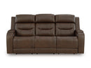 Knightington Power Reclining Sofa with Audio Seating - Watson's 87 Furniture (Middlefield,OH)