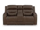 Knightington Power Reclining Loveseat with Audio Seating - Watson's 87 Furniture (Middlefield,OH)