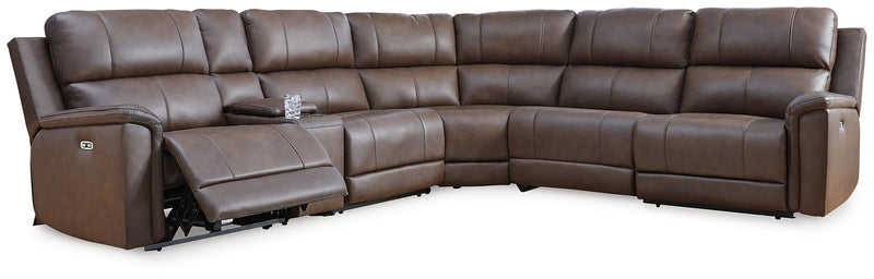 Bleckley Power Reclining Sectional - Watson's 87 Furniture (Middlefield,OH)