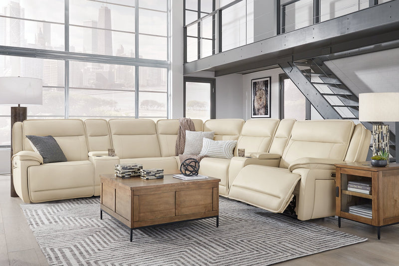 Double Deal Reclining Sectional with 2 Consoles - Watson's 87 Furniture (Middlefield,OH)