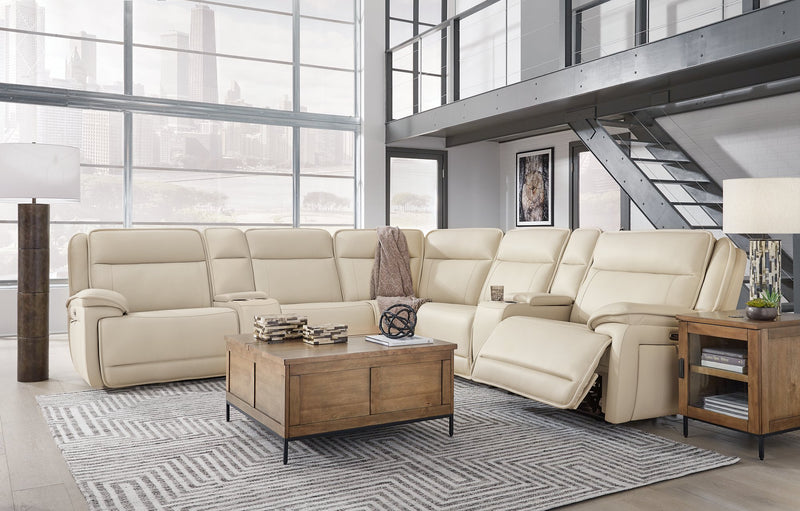 Double Deal Reclining Sectional with 2 Consoles - Watson's 87 Furniture (Middlefield,OH)