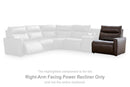 ModZ Power Reclining Sectional with Audio Console