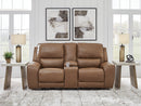 DeepWakes Power Reclining Loveseat with Console - Watson's 87 Furniture (Middlefield,OH)