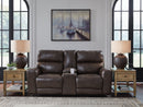 Crossplex Power Reclining Loveseat with Console - Watson's 87 Furniture (Middlefield,OH)