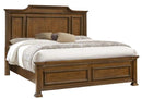 All-American Affinity Queen Mansion Bed in Antique Cherry - Watson's 87 Furniture (Middlefield,OH)