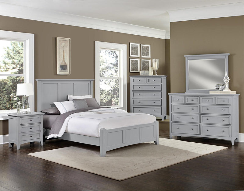 Vaughan-Bassett Bonanza Chest in Gray - Watson's 87 Furniture (Middlefield,OH)