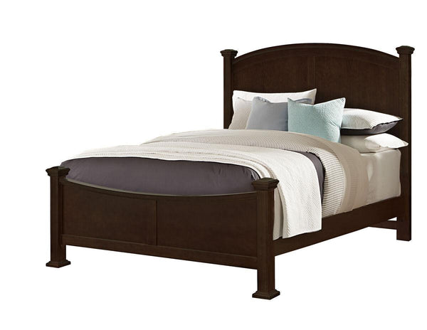 Vaughan-Bassett Bonanza Queen Poster Bed Bed in Merlot image