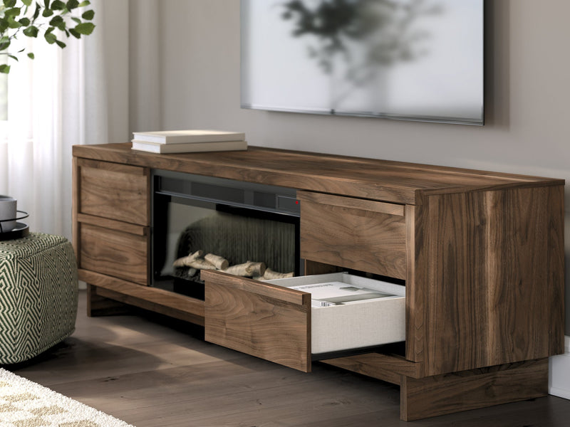 Zadilyn 72" TV Stand with Electric Fireplace - Watson's 87 Furniture (Middlefield,OH)