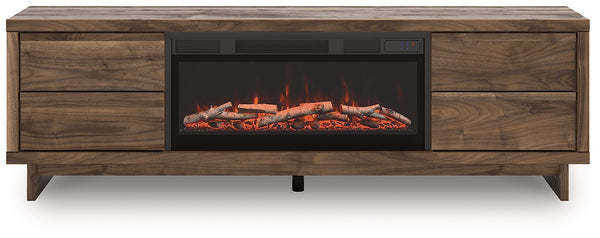Zadilyn 72" TV Stand with Electric Fireplace - Watson's 87 Furniture (Middlefield,OH)
