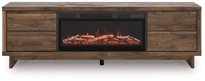 Zadilyn 72" TV Stand with Electric Fireplace - Watson's 87 Furniture (Middlefield,OH)