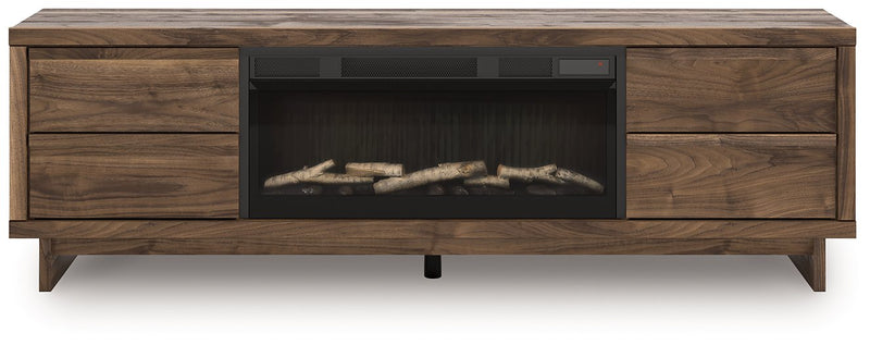 Zadilyn 72" TV Stand with Electric Fireplace - Watson's 87 Furniture (Middlefield,OH)