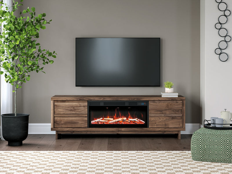 Zadilyn 72" TV Stand with Electric Fireplace - Watson's 87 Furniture (Middlefield,OH)