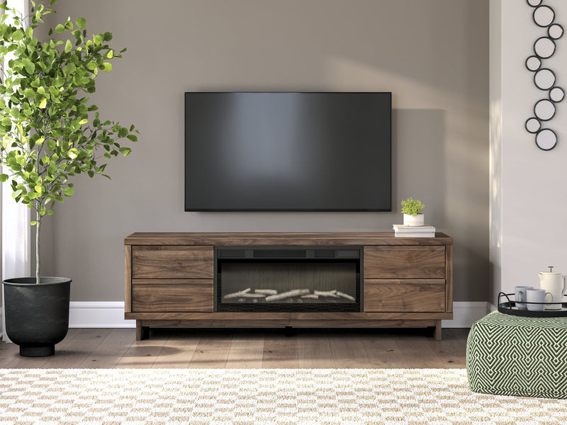 Zadilyn 72" TV Stand with Electric Fireplace - Watson's 87 Furniture (Middlefield,OH)