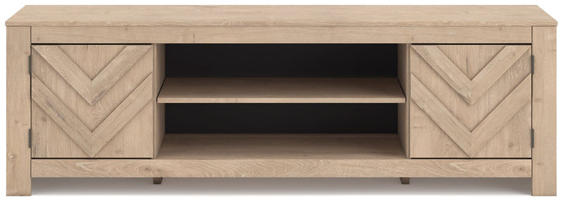 Cayboni 71" TV Stand with Electric Fireplace - Watson's 87 Furniture (Middlefield,OH)