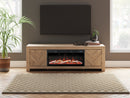 Cayboni 71" TV Stand with Electric Fireplace - Watson's 87 Furniture (Middlefield,OH)