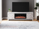Cayboni 71" TV Stand with Electric Fireplace - Watson's 87 Furniture (Middlefield,OH)