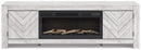Cayboni 71" TV Stand with Electric Fireplace - Watson's 87 Furniture (Middlefield,OH)