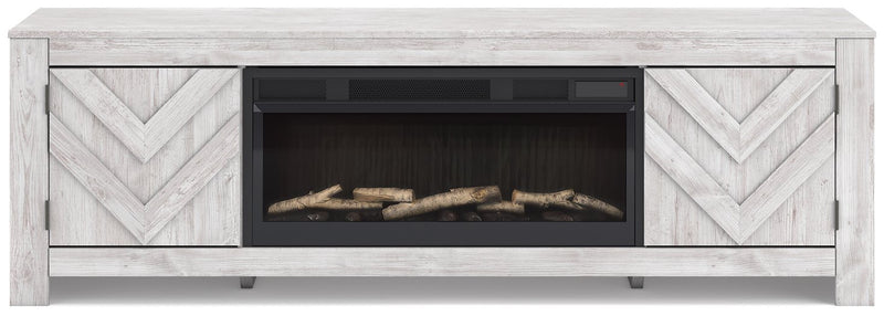 Cayboni 71" TV Stand with Electric Fireplace - Watson's 87 Furniture (Middlefield,OH)